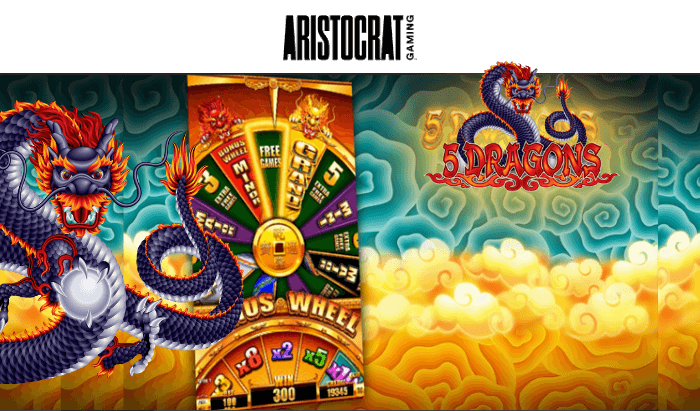 5 Dragons free pokies